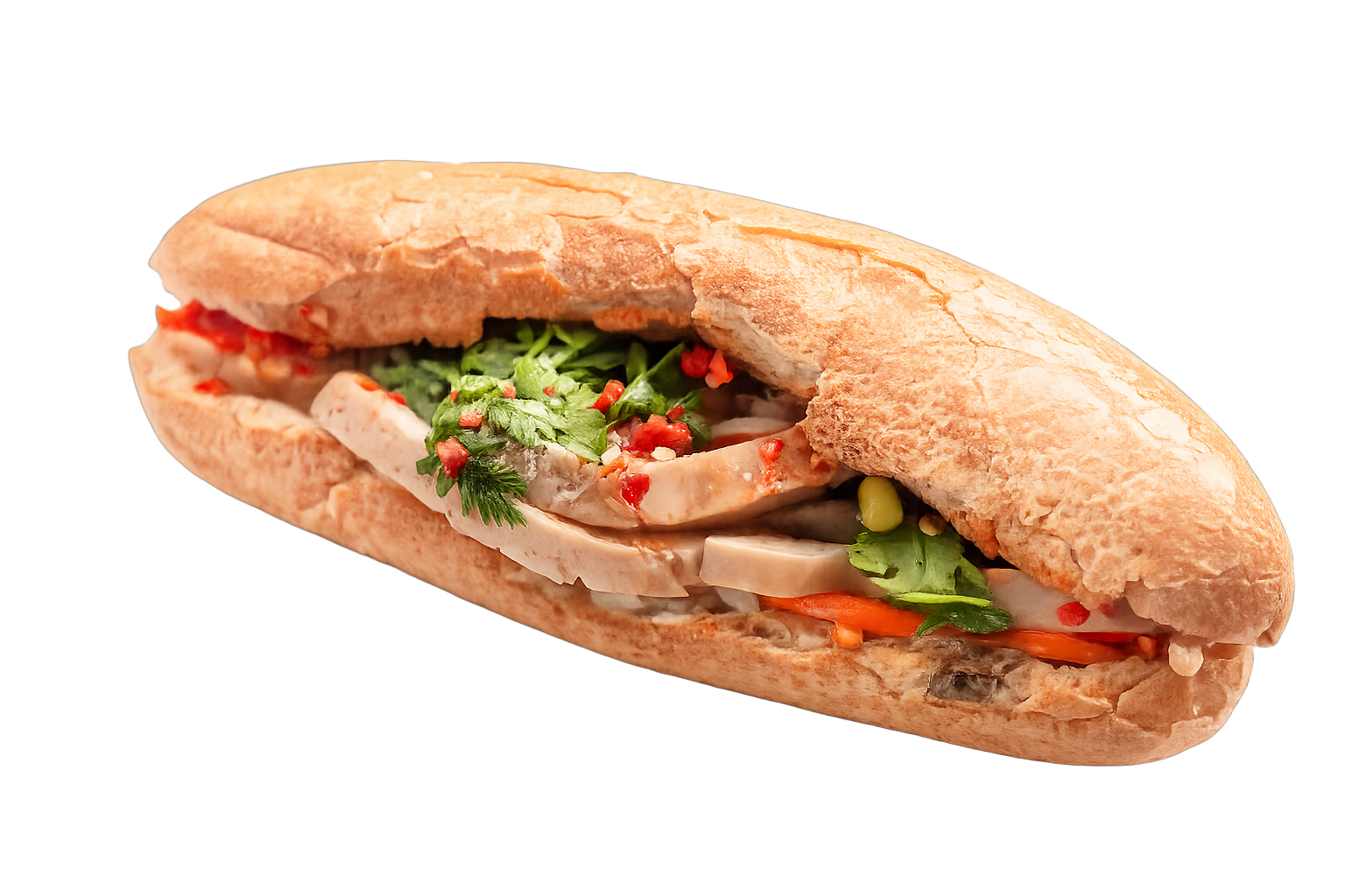 小梅越南法國麵包 — 炭火烤的 Bánh Mì